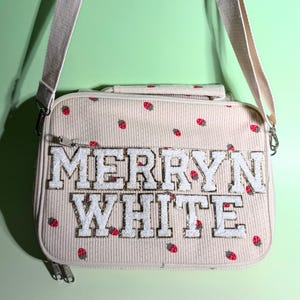 Bible cover carrying  bag for travel bag for book cover for church with shoulder strap tote bag book case for Bible study gift for girl