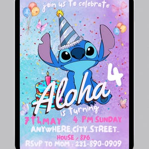 Invitation d'anniversaire de point, invitation moderne, invitation d'anniversaire, invitation modifiable, invitation imprimable, conception de carte d'anniversaire pour des enfants