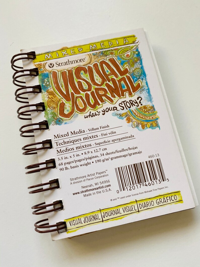 Visual Journal Sketchbook Strathmore Mixed Media Book Etsy UK