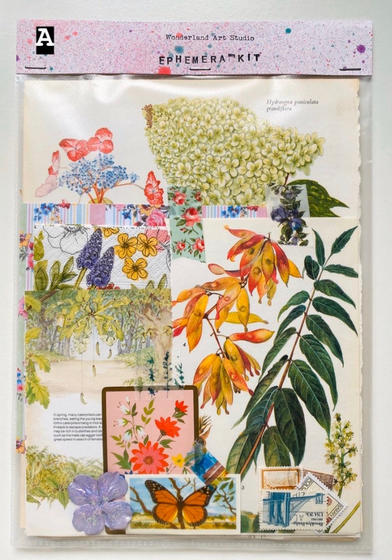 Ephemera kit vintage ephemera ephemera for mixed media art Etsy