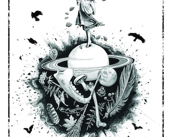 Savage Daughter – Art Print