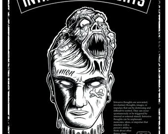 Intrusive Thoughts – Art Print
