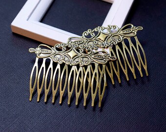 Decorative Hair Comb Etsy