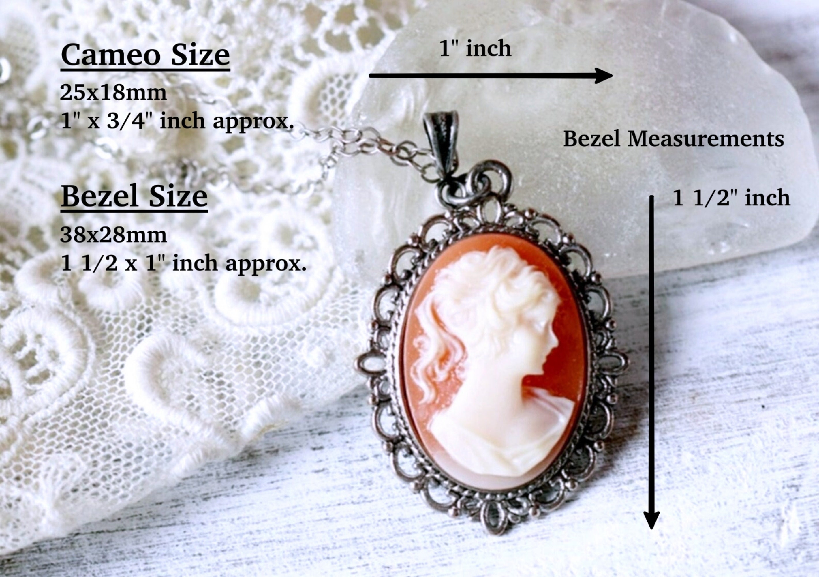 Victorian Lady Carnelian Cameo Necklace: Antique Silver Pendant - Etsy