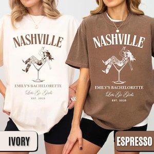 Custom Nashville Bachelorette Party Shirt: Social Club Tee