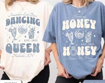Disco Bachelorette Party Shirts, Dancing Queen Shirts, Last Disco Party Shirt, Bridal Party Shirt, Luxury Bachelorette, Bridesmaid Shirt