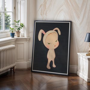 Yoshitomo Nara poster Harmless kitty Yoshitomo yoshimoto Nara Print phone case Cosmic Girl Guitar Girl Yayoi Kusama Print wabi sabi Japandi