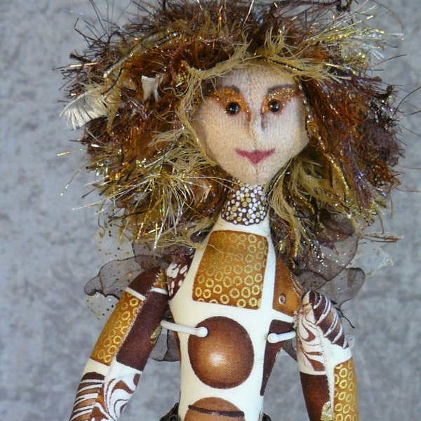 CoCo -  18" Chocolate Themed Fairy Doll