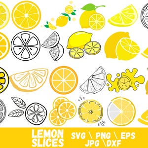 Lemon Slice SVG,Fruits DXF,Fruit svg,Furit cut file,Lemon Layered,Cutting,Cricut,Silhouette,Commercial use,Digital,Instant download