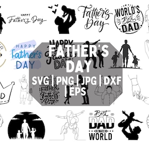 Fathers Day Svg Bundle, Dad svg, Father svg, Papa svg, Best dad ever svg, Grandpa svg, Family svg bundle, Svg Cut Files For Cricut