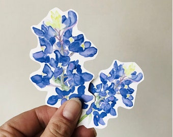 Bluebonnet Vinyl Sticker - For Water Bottles and Laptops