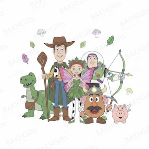 Toy Story Clipart PNG, Pixar clipart