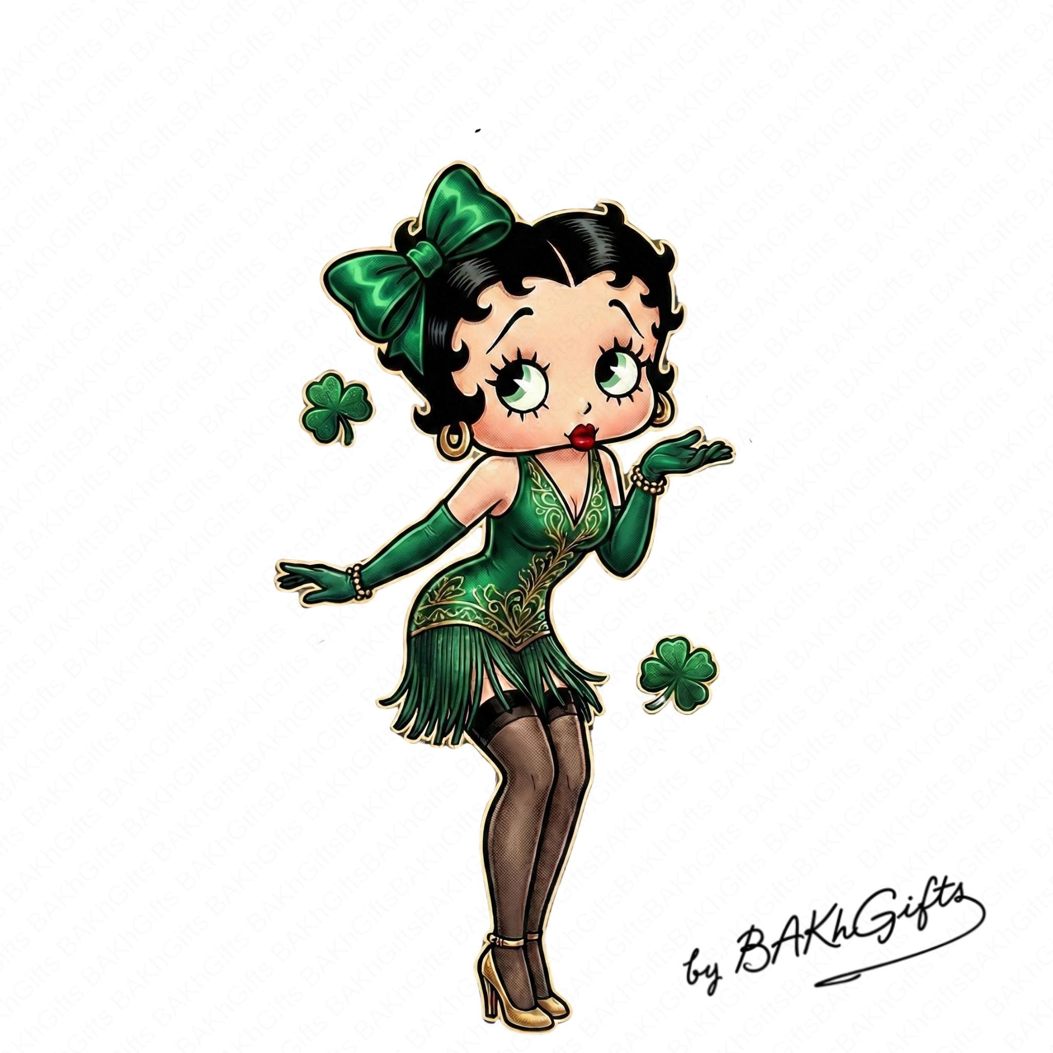 Green Betty Boop - Etsy Green Betty Boop - Etsy