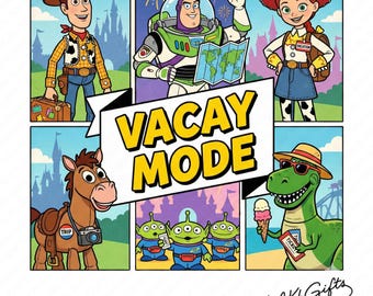 Retro Toy Story Png, You've Got A Friend In Me Png, Friendship Png, Vacay Mode, Magical Kingdom, Family Vacation Png, File For Sublimation