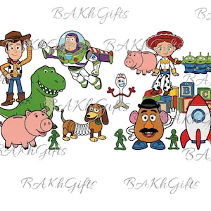 Toy Story Clipart PNG, Pixar clipart