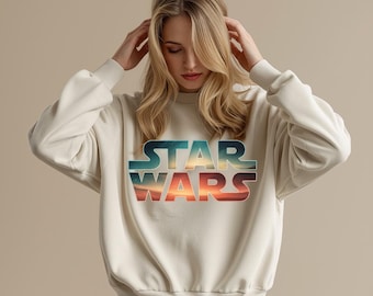 Caras vintage de Star Wars 2 (Png), Que la fuerza te acompañe (Png), Vacaciones familiares 2025 (Png), Star Wars (Png), Descarga de estilo vintage de Galaxy Wars (Png)