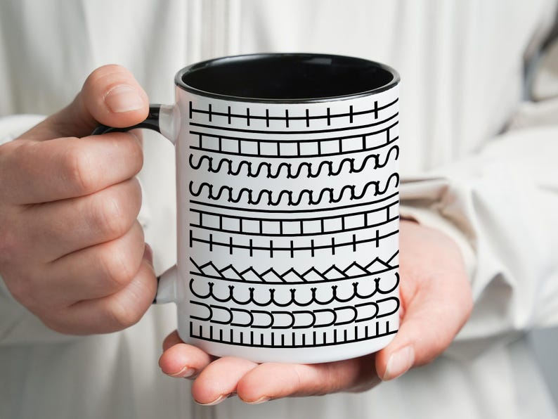 Funny Coffee Mug with Hidden Swear Message, Fuck This Shit, Funny Gift for Coworker, Friends, Best Friend Gifts,Funny Secret Swear Word Gift Black