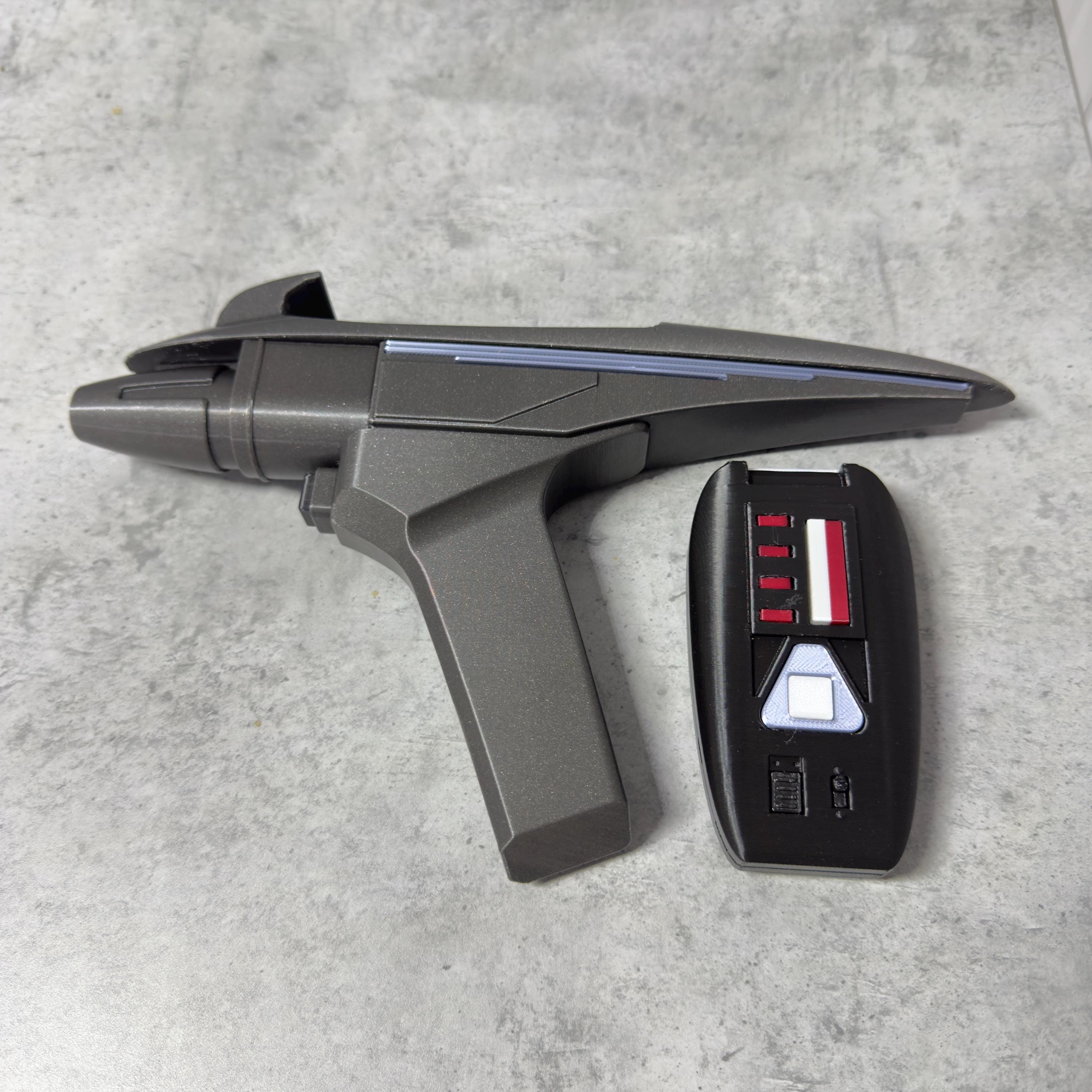 Phaser Type II from The Search for Spock 1984 - Replica for cosplay and props