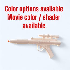 DH-17 blaster from A new Hope - 3D printed props and cosplay replica LARP