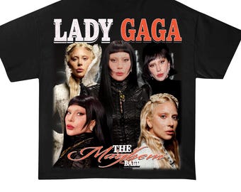 Lady Gaga the Mayhem Ball Tour 2025 Tshirt PNG Design, Bootleg Tee