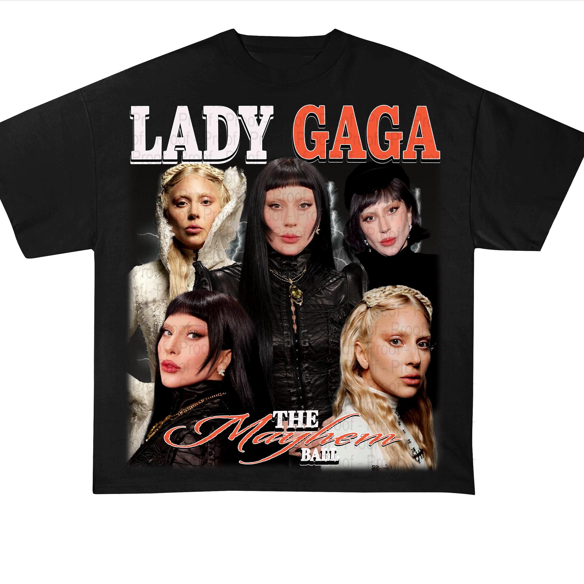 Lady Gaga the Mayhem Ball Tour 2025 Tshirt PNG Design, Bootleg Tee