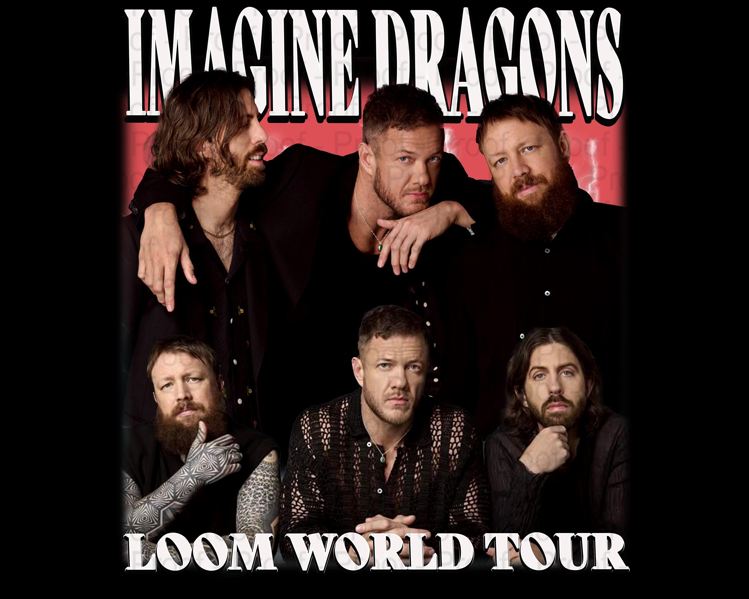 Imagine Dragons Tシャツ キャップ 限定ポスター セットで