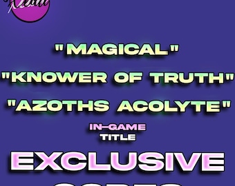 Brawlhalla Title pack | Azoth's Acolyte + Magical + Knower of Truth | Instant delivery
