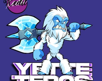 Brawlhalla Yetee Teros Skin (Rare skin)