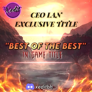 Brawlhalla - Best of the Best Title | LAN Exclusive | Red Title |