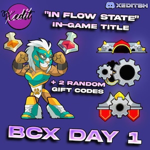 Brawlhalla - BCX Day Rewards pack 1 + Two Random Gift Code (PRE-ORDER)