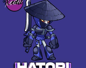 Brawlhalla - Nightblade Hattori Skin