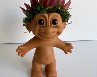 Troll Faux Succulent