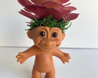 Troll Faux Succulent