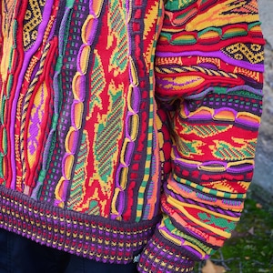 Baumwolle, hohe Qualität, gewebt, strukturierter Pullover, bunt, Baumwolle, Strickpullover, 100% Baumwolle