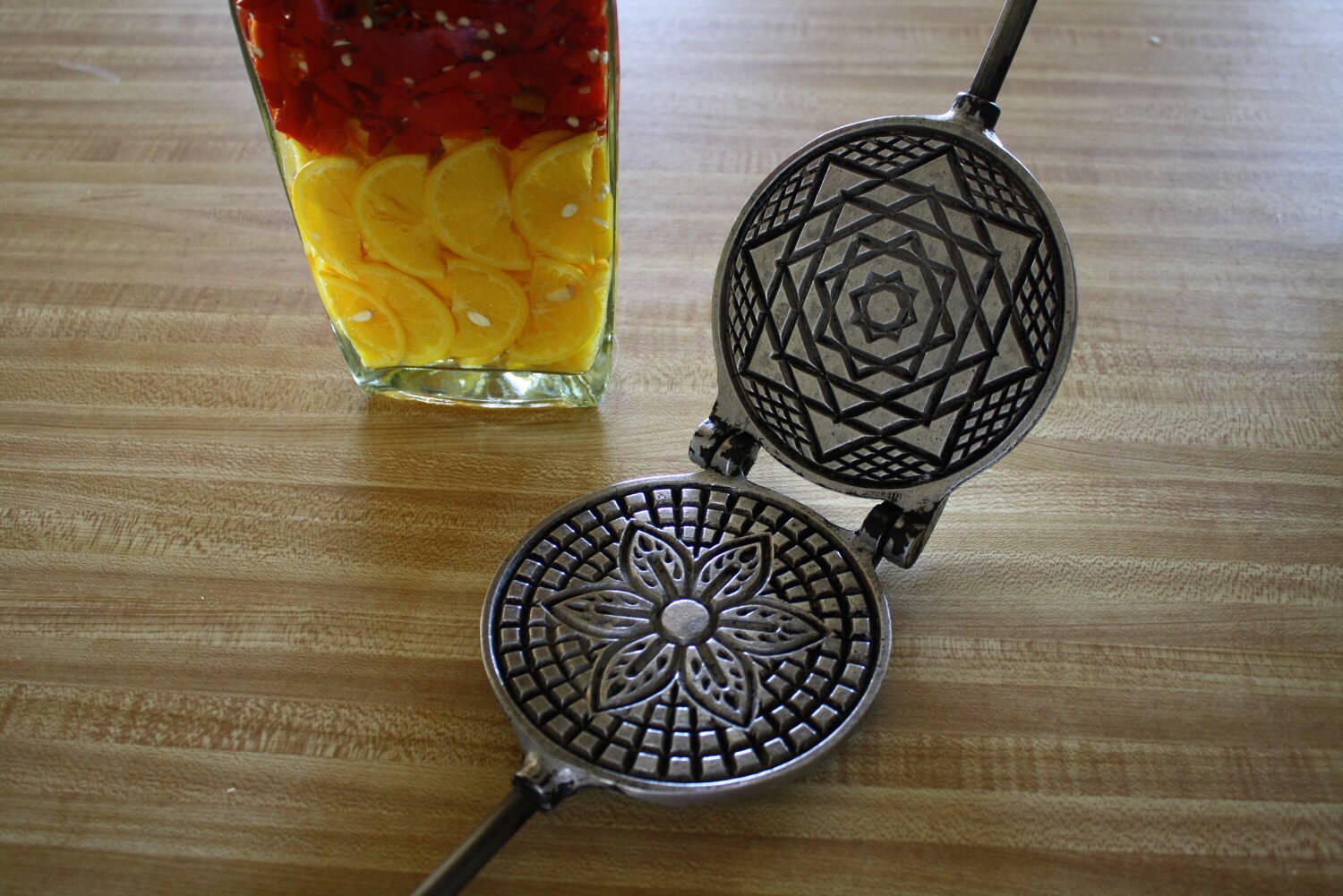 Vintage Vitantonio Stovetop Pizzelle Maker No. 4 Etsy