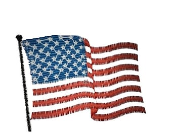 アメリカ国旗刺繍デザイン、アメリカ国旗 - Etsy 日本