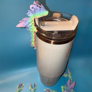 Stanley Straw Topper-Butterfly Articulated  Dragon