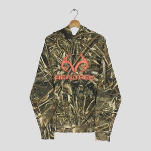 Cabela's Men's Mossy Oak BU Infinity Hoodie – Realtree Camo – Hunting Hoodie – New