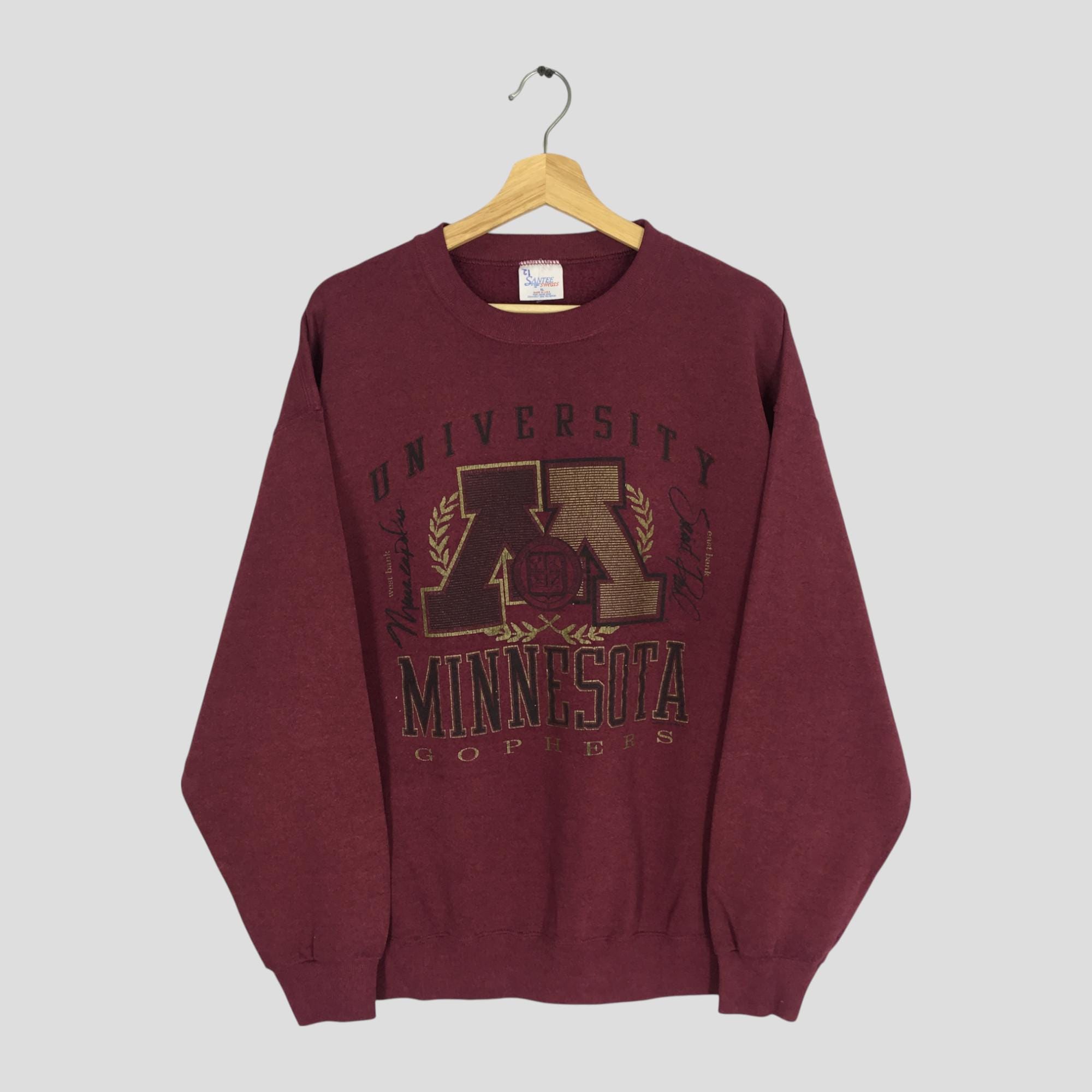 University of Minnesota Vintage Sweatshirt - Etsy Canada