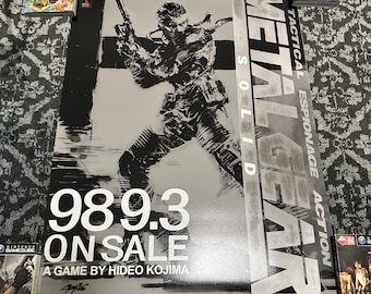 Metal Gear Solid 2 Sons of Liberty - Poster 13x19 - Etsy Canada