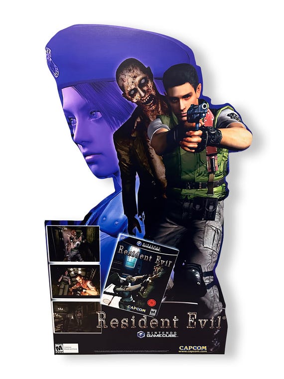 Resident Evil Biohazard Rebirth Gamecube Jill Valentine & Chris