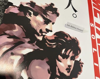 Poster Promozionale Metal Gear Solid Ps1 Ristampa B2 - Etsy
