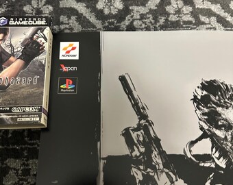 Metal Gear Solid Ps1 Promotional Japanese Poster Reprint B2 - Etsy