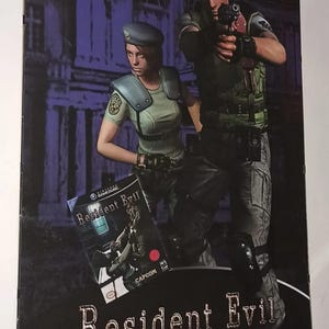 Resident Evil Rebirth 2002 Gamecube Promotional Poster B2 Reprint