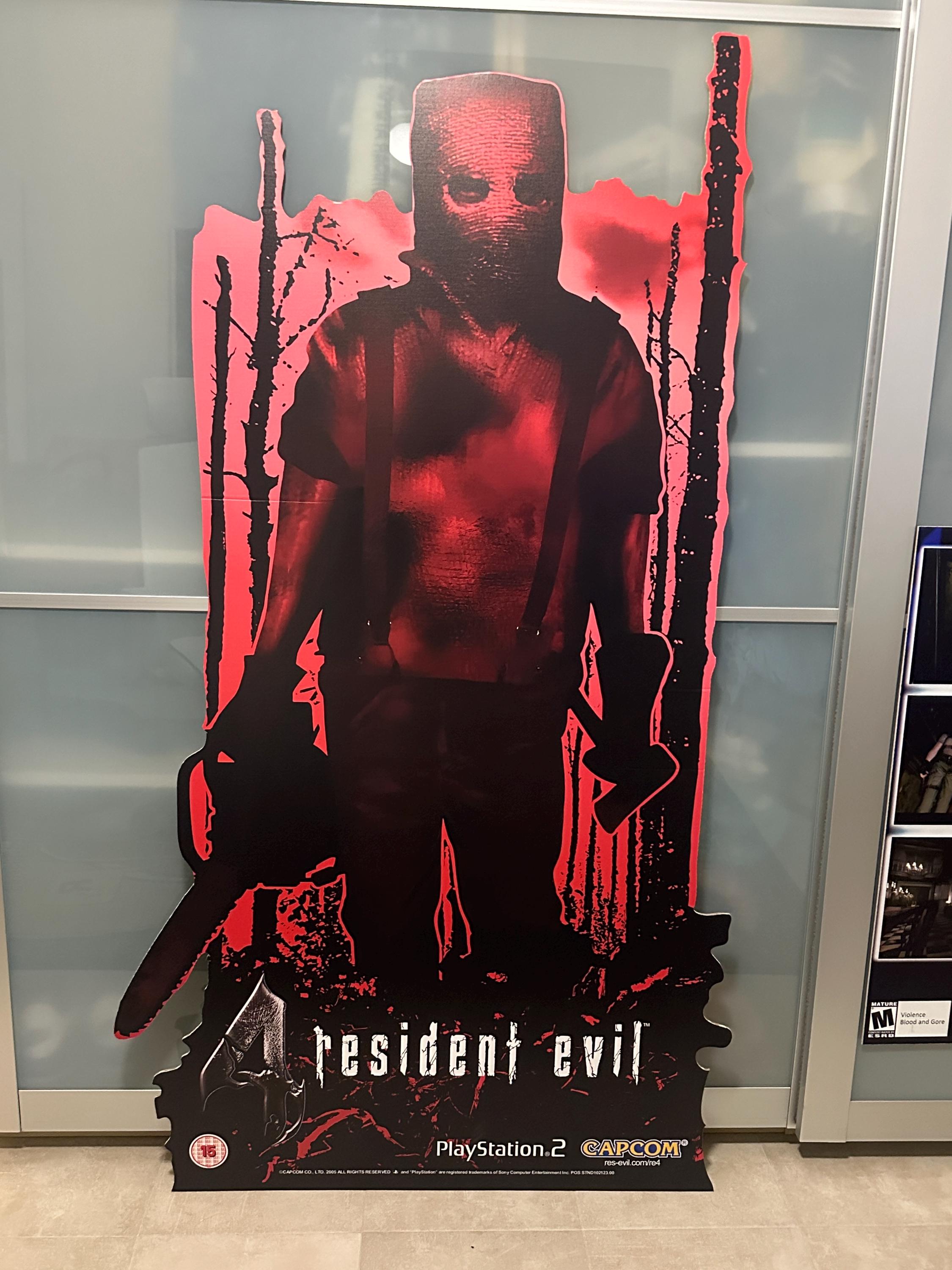 Resident Evil 4 Playstation 2 Dr. Salvador Promotional Standee - Etsy