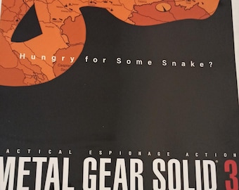 Metal Gear Solid 2 Sons of Liberty - Poster 13x19 - Etsy
