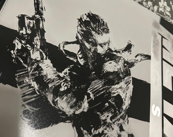 Metal Gear Solid Ps1 Promotional Japanese Poster Reprint B2 - Etsy