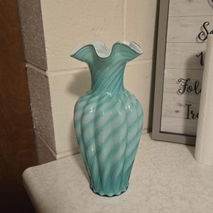 Rare Fenton Vase - Etsy