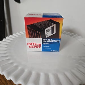 Office Depot 2HD IBM Diskettes 3.5" 1.44MB 25-Pack Floppy Disks SEALED