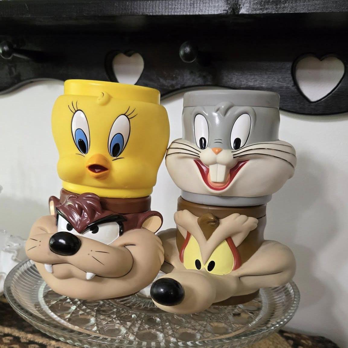 Vintage Looney Tunes Mug/cup KFC Promotional Warner Bros 1992 LOT